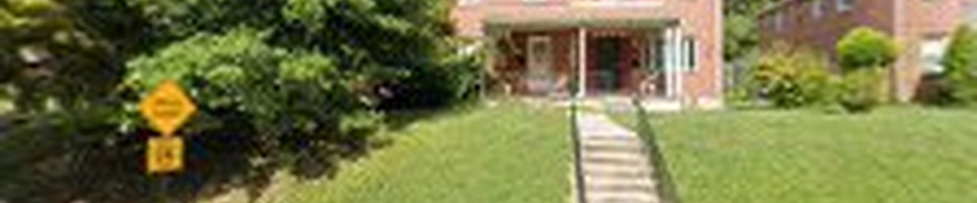 Cut grass landscaping