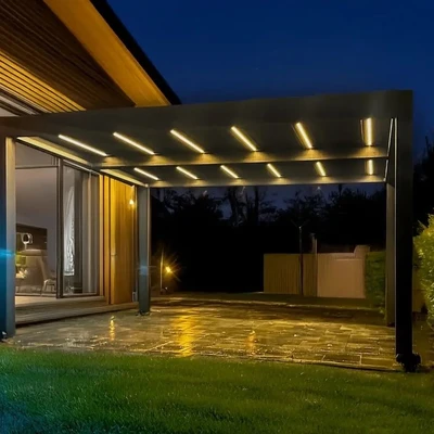 Double T Screened Patios